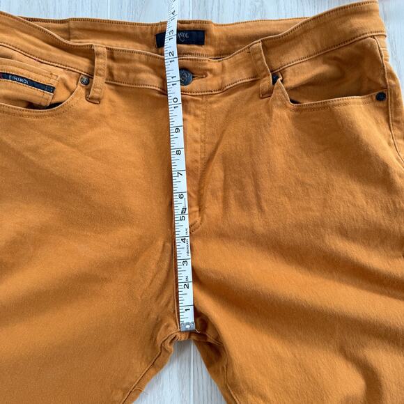 Ethanol Men’s 40x30 Rustic Orange Straight 5-Pocket Dress Pants - Picture 6 of 9
